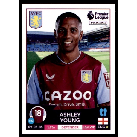 Ashley Young Aston Villa 89