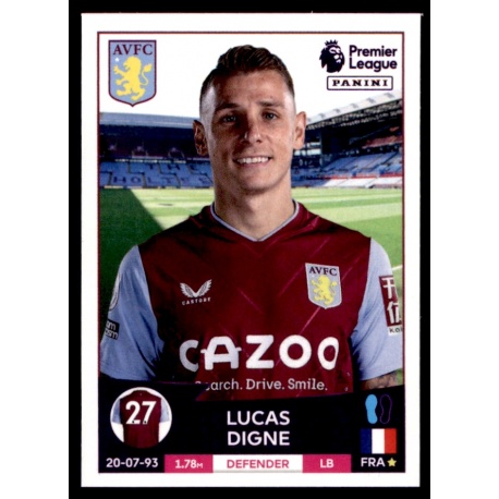 Lucas Digne Aston Villa 91