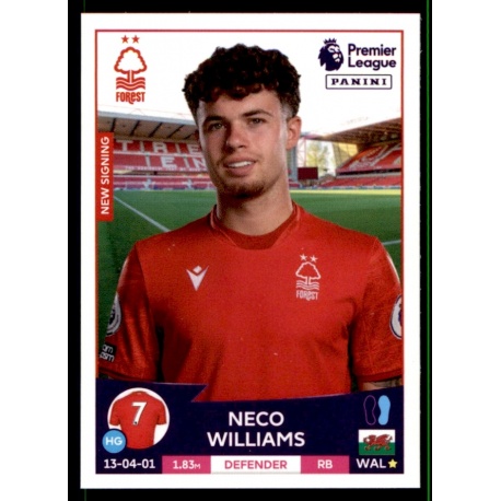 Neco Williams Nottingham Forest 496