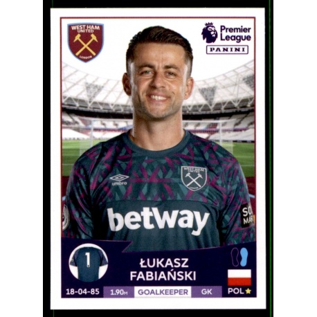 Lukasz Fabiański West Ham United 580