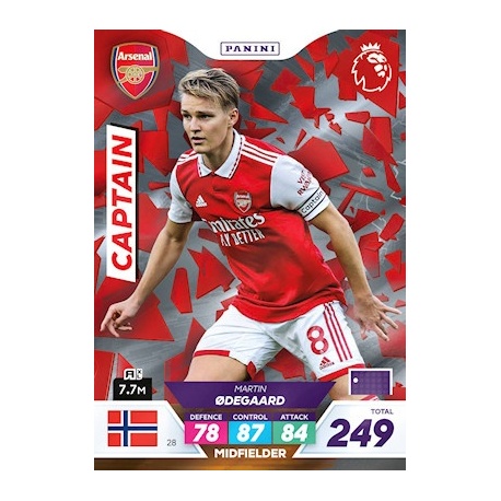 Martin Ødegaard Captain Arsenal 28