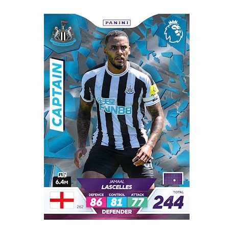 Jamaal Lascelles Captain Newcastle United 262