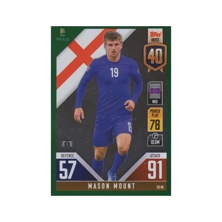 Mason Mount England Green CD 40