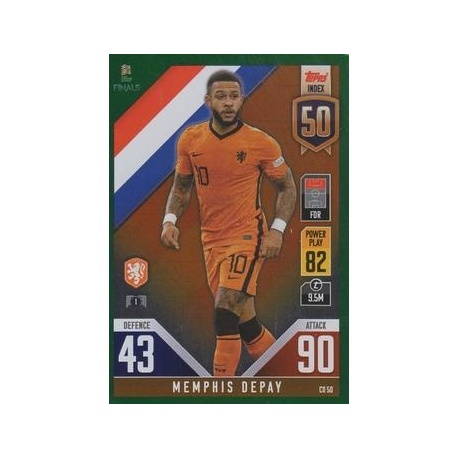 Memphis Depay Netherlands Green CD 50