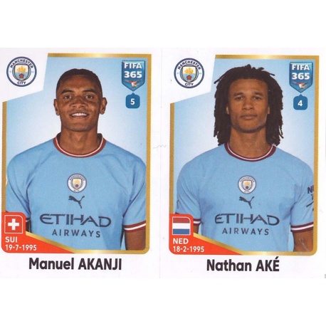 Manuel Akanji - Nathan Aké Manchester City 88