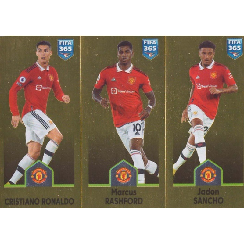 Venta Cromo de Cristiano - Rashford - Sancho Manchester United Panini ...