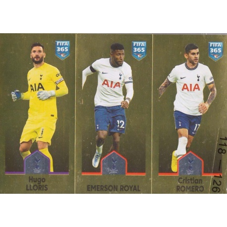 Hugo Lloris - Emerson Royal - Cristian Romero Tottenham Hotspur 119