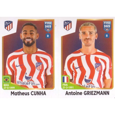 Matheus Cunha - Antoine Griezmann Atlético Madrid 146