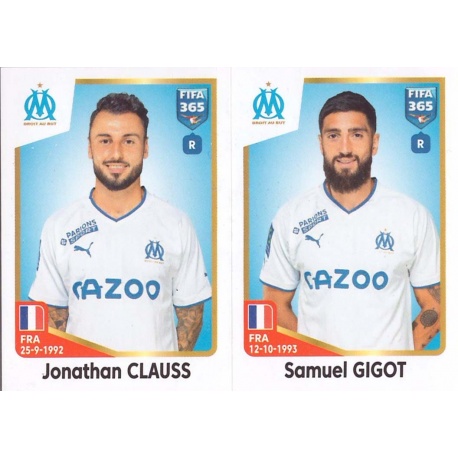 Jonathan Clauss - Samuel Gigot Olympique Marsella 201