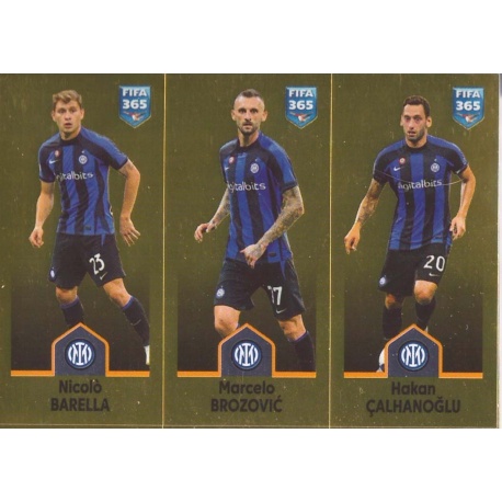 Nicolò Barella - Marcelo Brozović - Hakan Çalhanoğlu Inter Milán 299