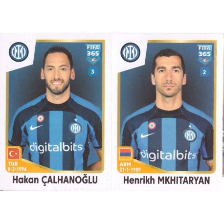 Hakan Çalhanoğlu - Henrikh Mkhitaryan Inter Milán 304