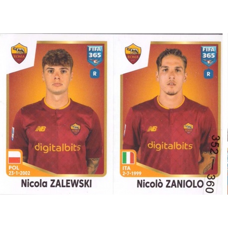 Nicola Zalewski - Nicolò Zaniolo AS Roma 352