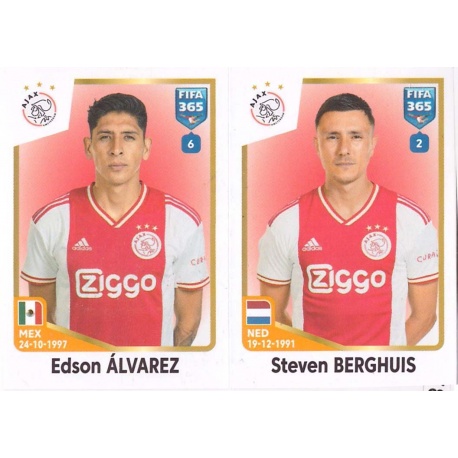 Edson Álvarez - Steven Berghuis AFC Ajax 381