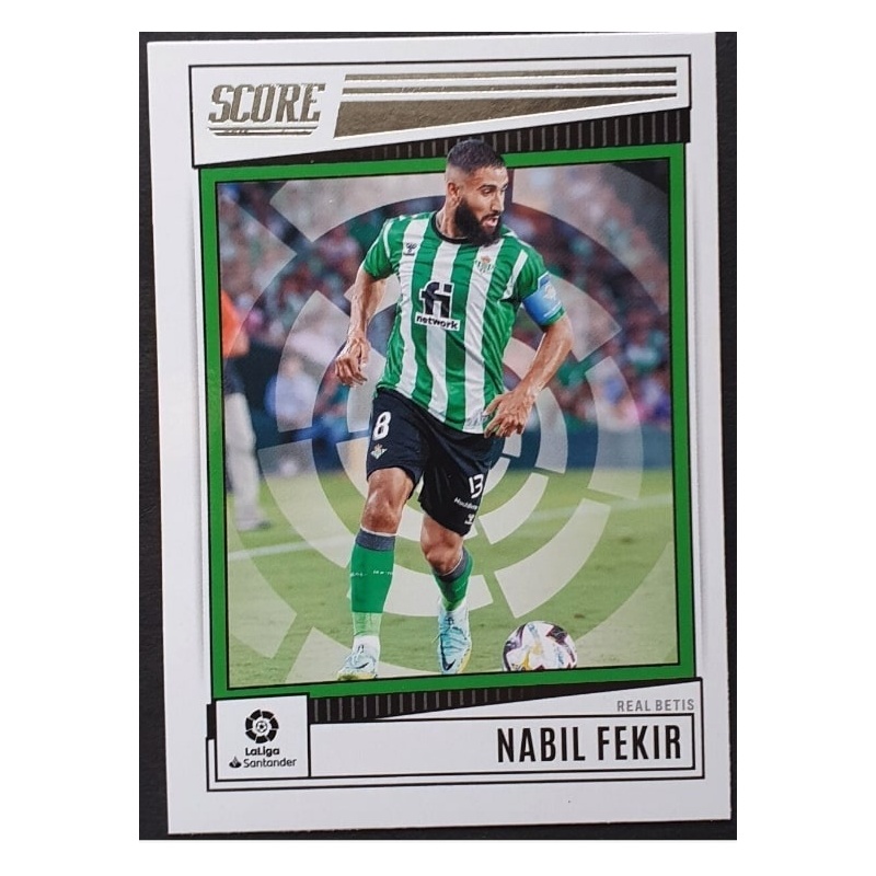 Sale Trading Cards Nabil Fekir Real Betis Panini La Liga Score 2022-23