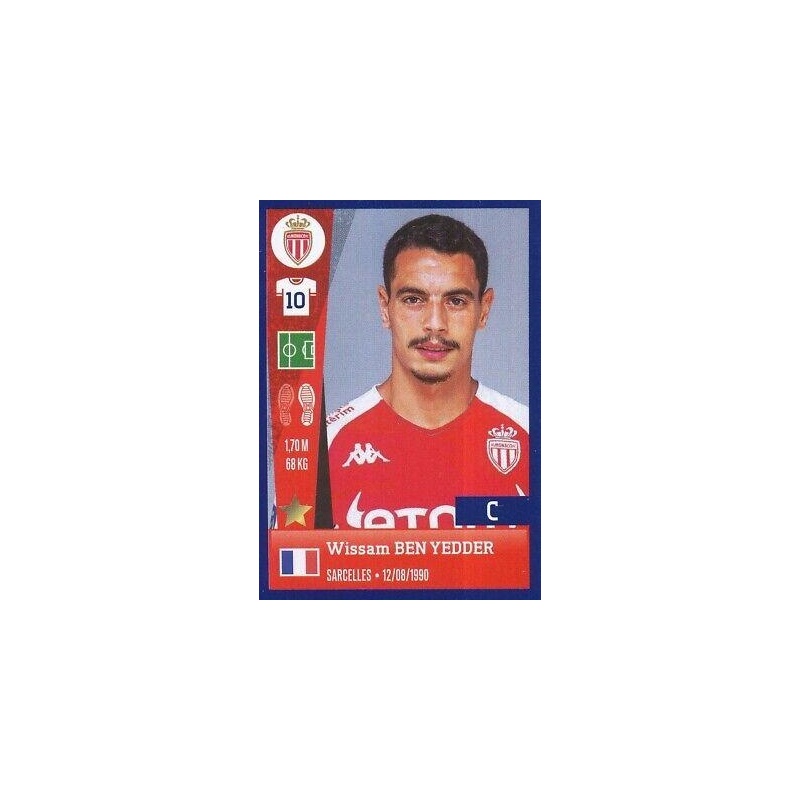 Buy Sticker Wissam Ben Yedder AS Monaco Panini Foot 2023