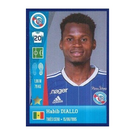 Habib Diallo RC Strasbourg Alsace 410