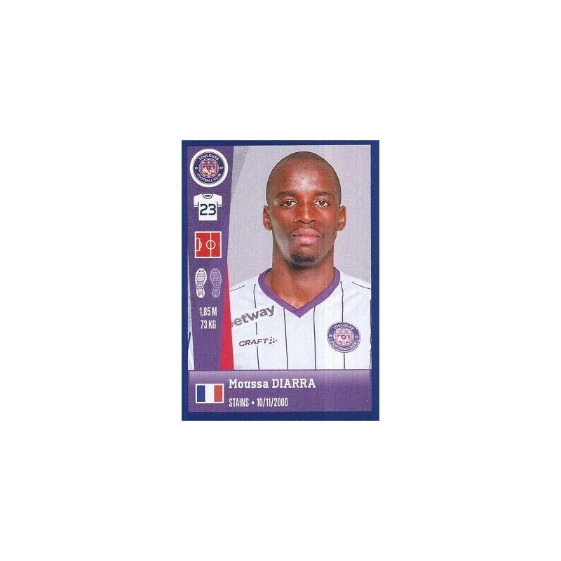 Buy Sticker Moussa Diarra Toulouse FC Panini Foot 2023 Ligue 1