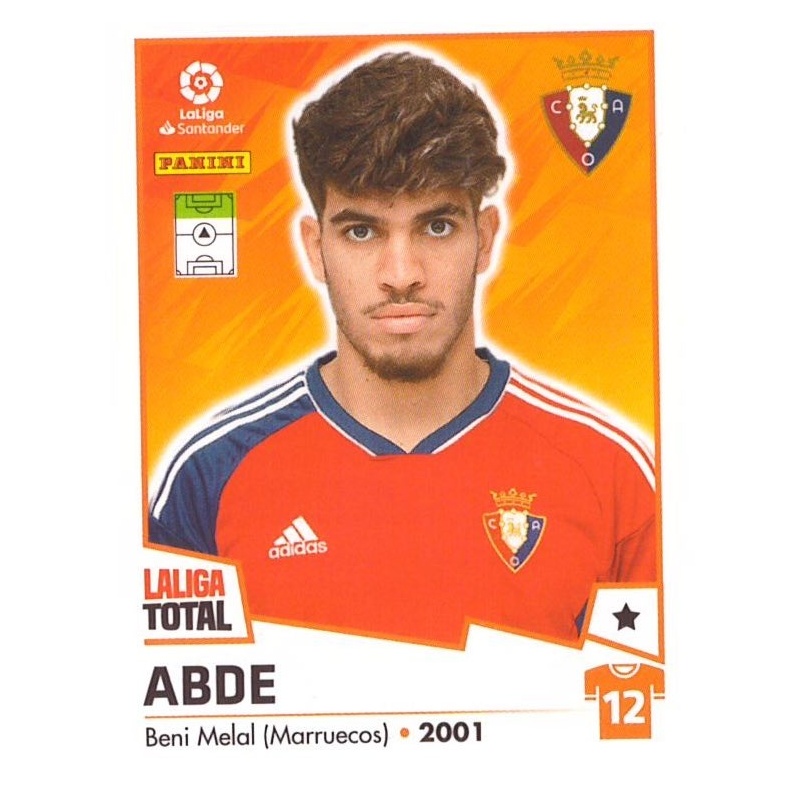 Sale Sticker Abde Osasuna Panini La Liga Total 2022-23