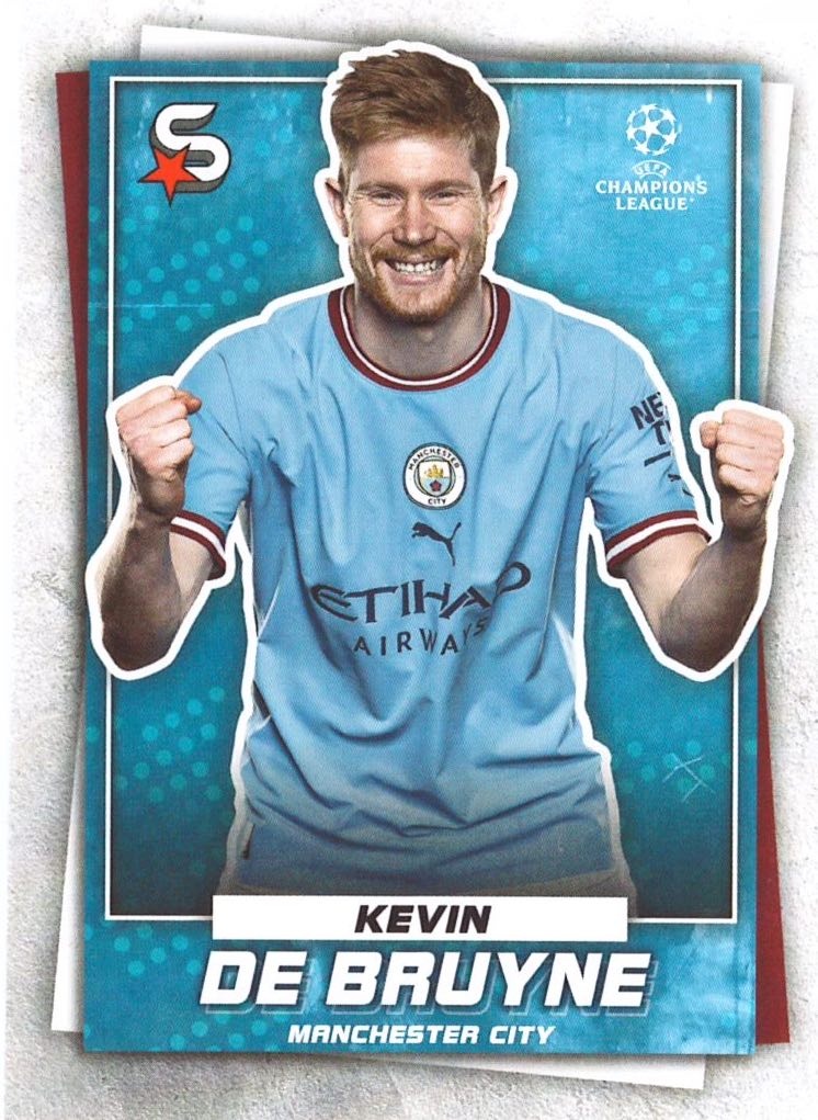 信頼】 #122 City Manchester Bruyne De Kevin now topps UEFA 3