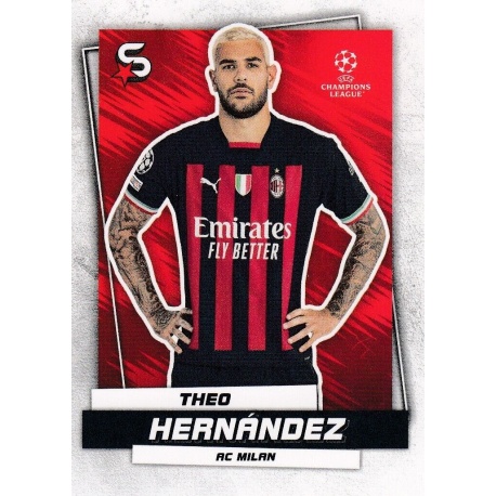 Offer Soccer Cards Theo Hern ndez AC Milan Topps Superstars 2023