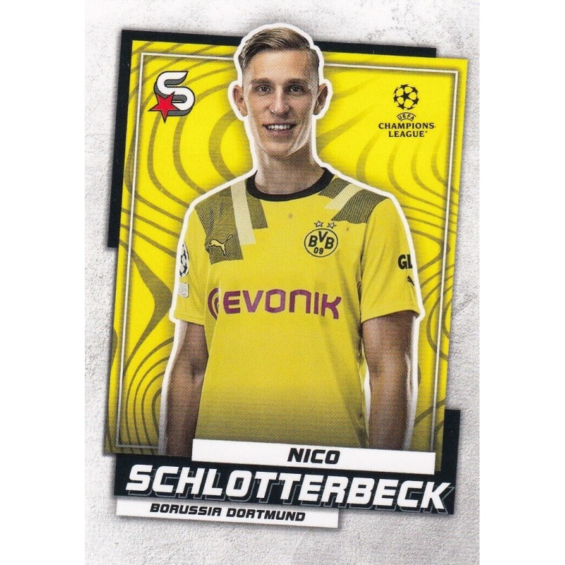 Buy Cards Nico Schlotterbeck Borussia Dortmund Topps UEFA Football ...