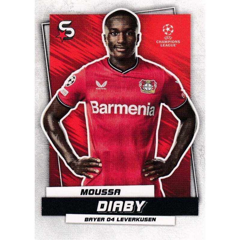 Oferta Online Moussa Diaby Bayer 04 Leverkusen Topps Superstars 2023