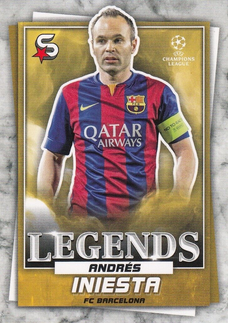 Buy Cards Andrés Iniesta Legend Topps Superstars 2023