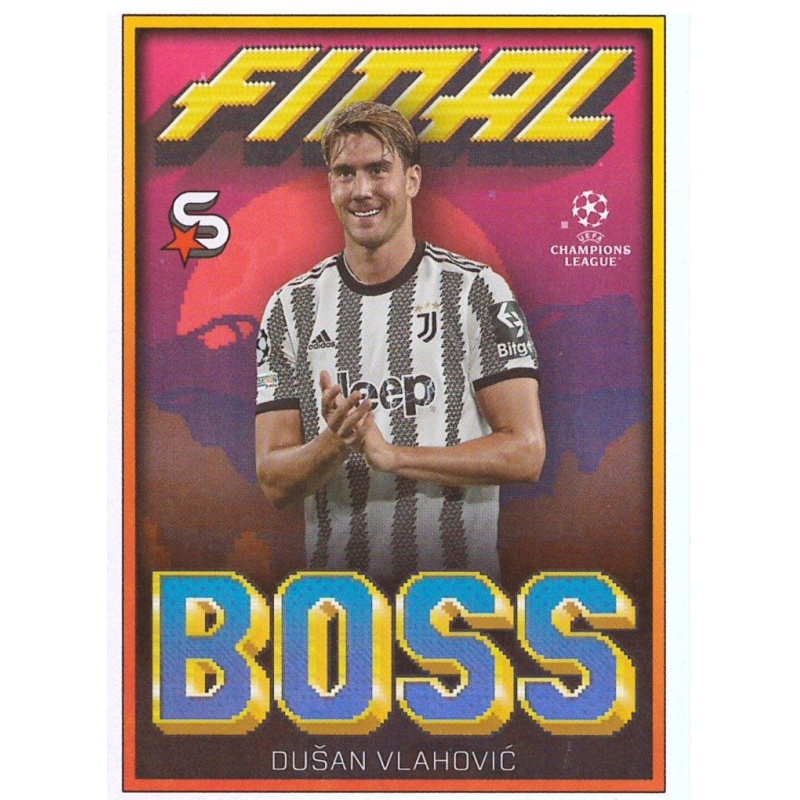 Sale Cards Dušan Vlahović Final Boss Topps Superstars 2023