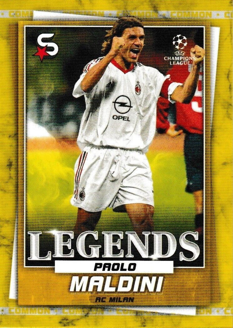 Sale Cards Paolo Maldini Photo Variation Legend AC Milan Topps 