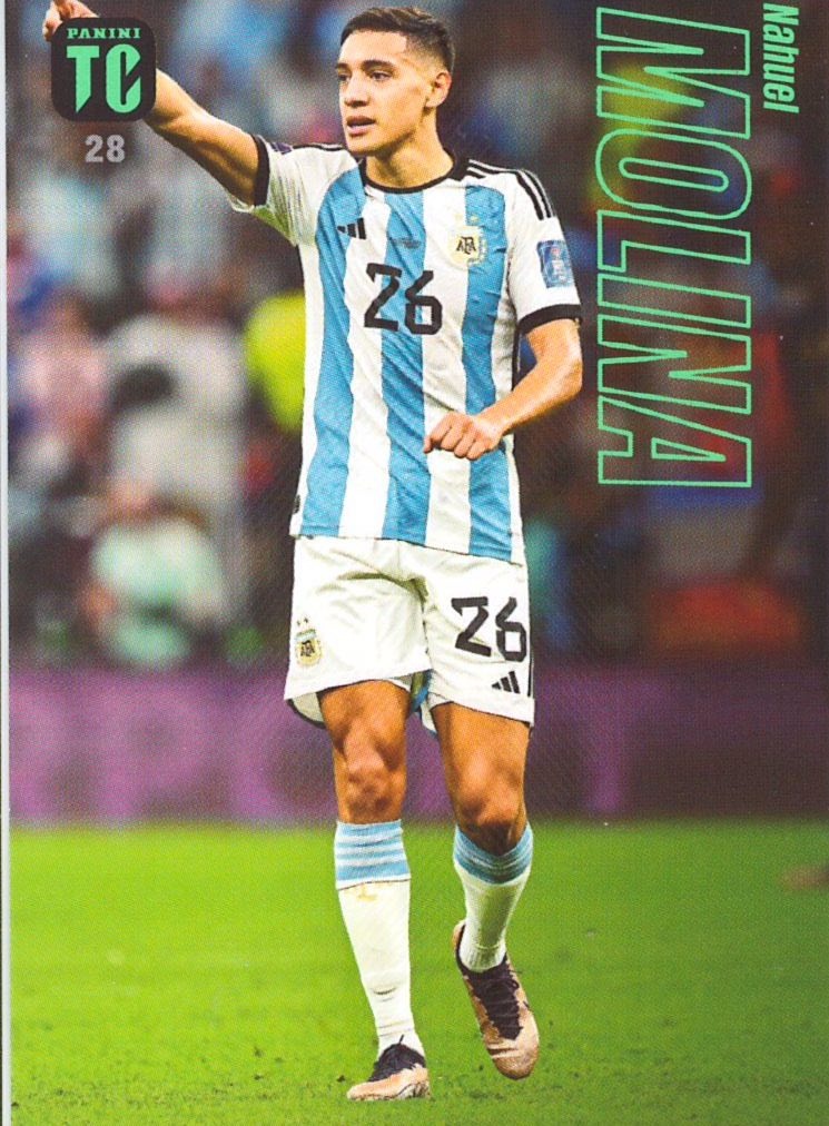 Nahuel Molina 26 Argentina 2022-23 Youth Home Jersey National Team