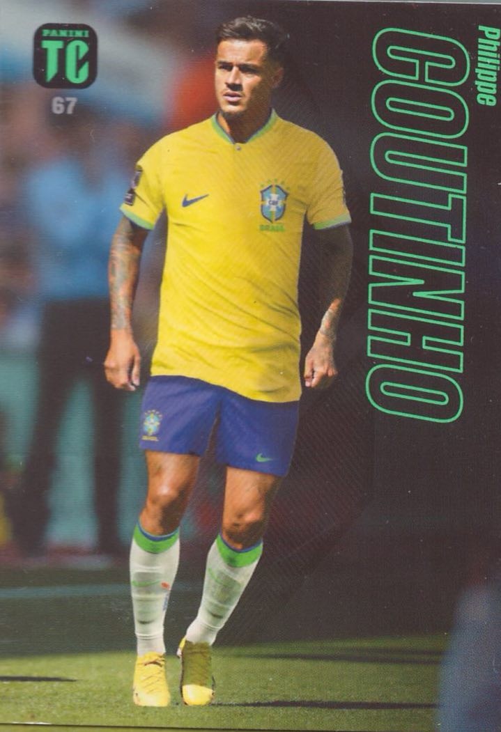 Camisola Brasil Philippe Coutinho 11 1º Equipamento Mundial 2022