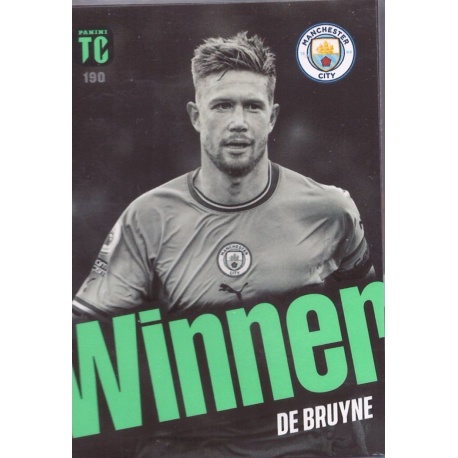 Kevin De Bruyne Winner Manchester City 190