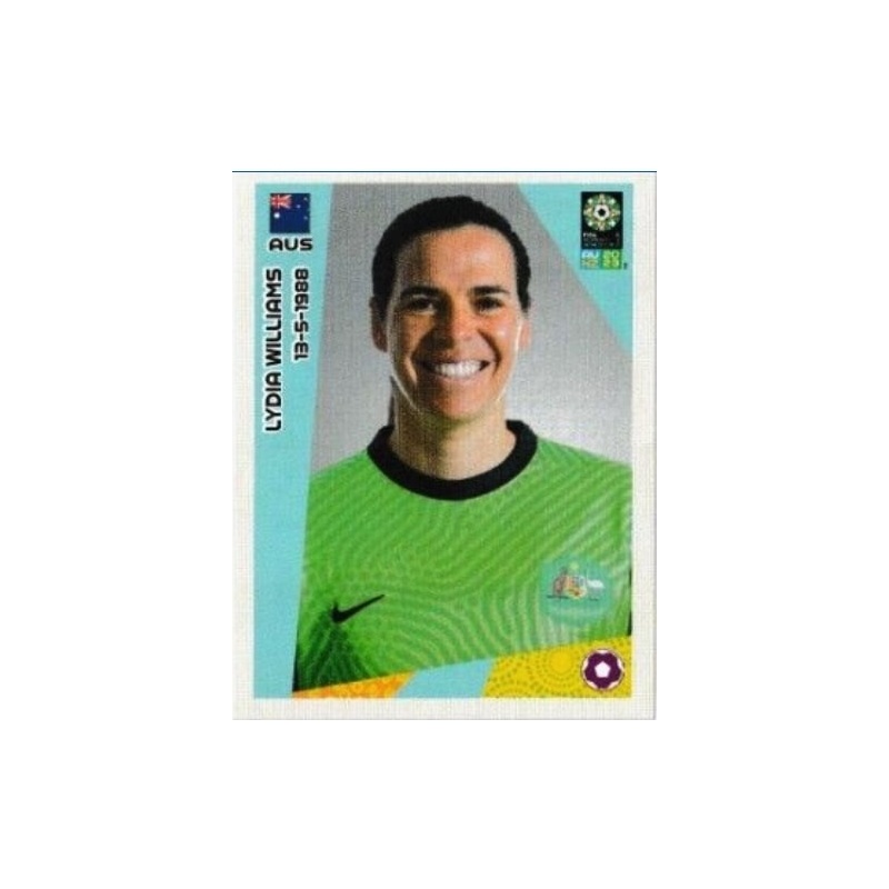 Buy Soccer Stickers Lydia Williams Australia Panini Women's World Cup ...