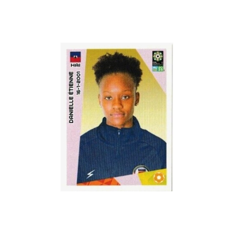 Sale Sticker of Danielle Étienne Haiti Women's World Cup 2023 Stickers