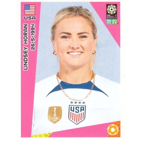 Sale Sticker Lindsey Horan USA Panini Fifa Women's World Cup 2023