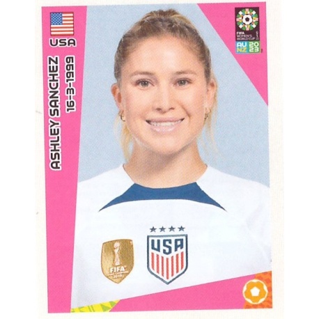 Buy Soccer Stickers Ashley Sanchez USA Fifa Women's World Cup 2023 ...