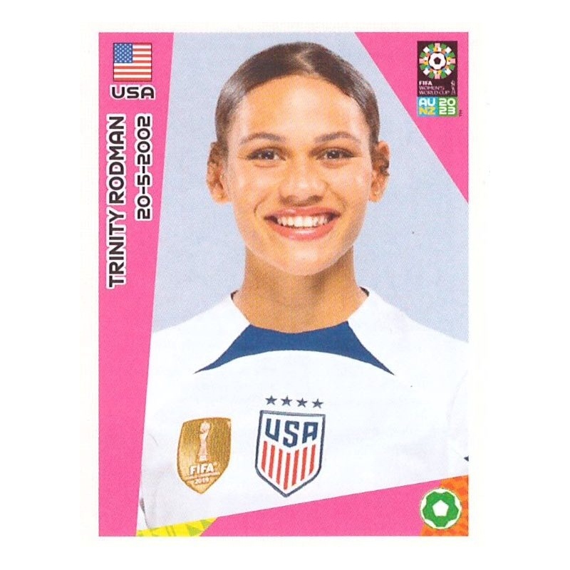 Buy Sticker Trinity Rodman USA Panini Women's World Cup 2023 Stickers