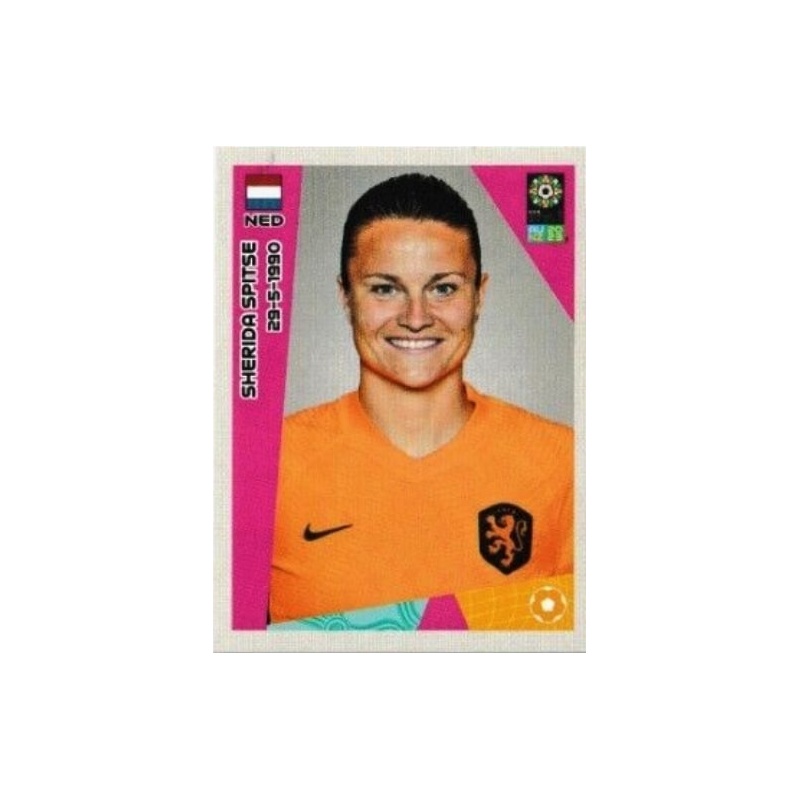 Sale Sticker Of Sherida Spitse Netherlands Panini Fifa Women's World