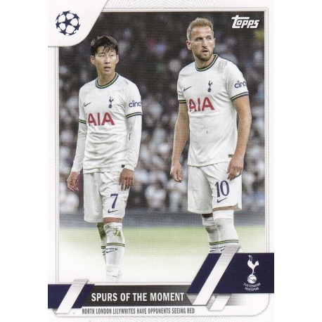 Offer Soccer Cards Spurs of the Moment Combo Card 2022-23 Topps Uefa Club  Competitions