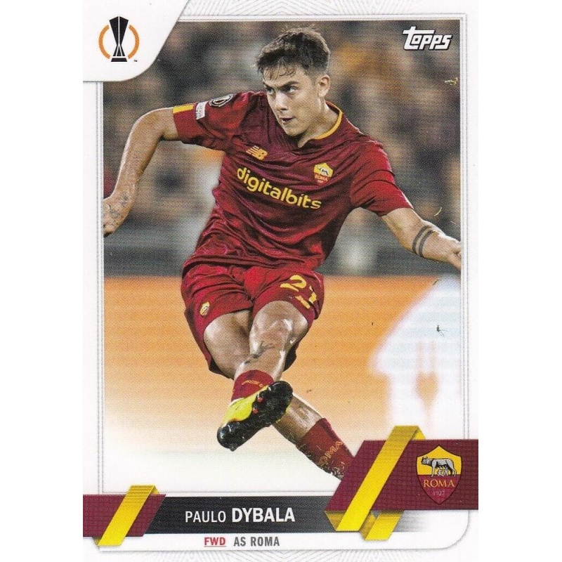 Buy Cards Paulo Dybala AS Roma 2022-23 Topps Uefa Club Competitions