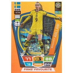 Kosovare Asllani Fans Favourite Sweden 275