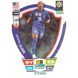 Crystal Dunn Titan United States 288