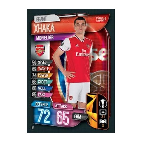 Granit Xhaka Arsenal 82