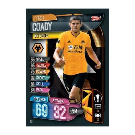 Conor Coady Wolverhampton Wanderers 112