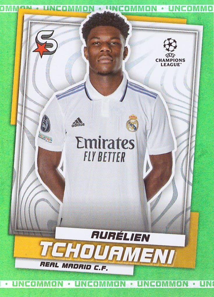 Sale Cards Aurelien Tchouameni Uncommon Real Madrid Topps 