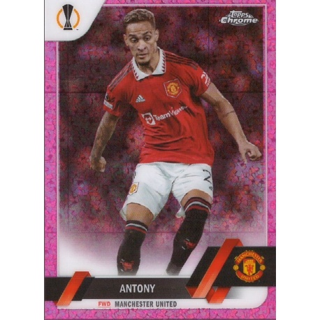 Antony 051/175 Pink X-Fractor Manchester United 21