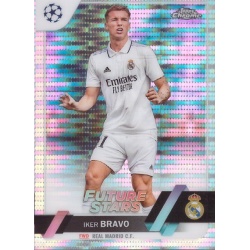 Iker Bravo Future Stars Pulsar Refractor Real Madrid 87