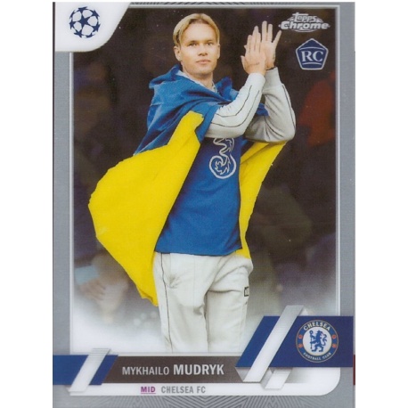 Mykhailo Mudryk Rookie Chelsea 52