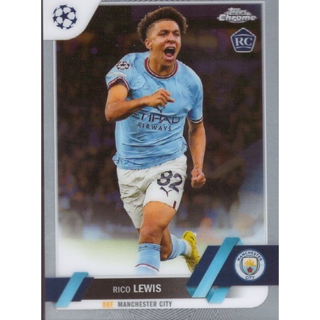 Rico Lewis Rookie Manchester City 163