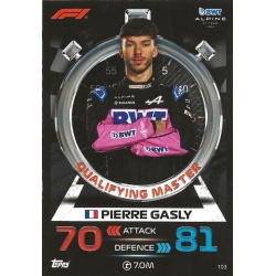 Pierre Gasly Qualifying Master 103